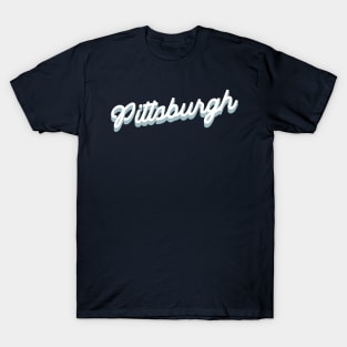 Pittsburgh cursive script T-Shirt